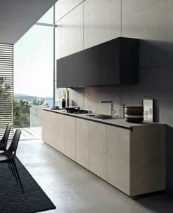 Sale Cucina lineare in laminato opaco a prezzo ribassato 29% Cucine Lineari|Cucine Moderne