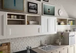 Essebi Cucina lineare in legno a prezzo scontato 33%- Cucine Lineari