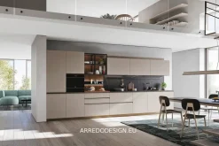 Ar-Due Cucina lineare in melaminico altri colori K10 a prezzo ribassato- Cucine Lineari|Cucine Moderne