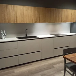 Gentili Group Cucina lineare in melaminico a prezzo ribassato 50%- Cucine Lineari|Cucine Design