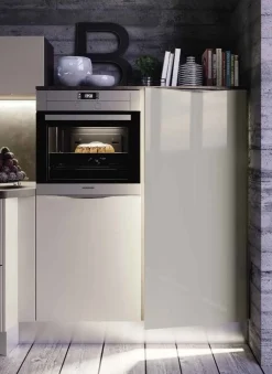 Hot Cucina lineare in nobilitato grigio Paragon a prezzo ribassato Cucine Lineari|Cucine Moderne