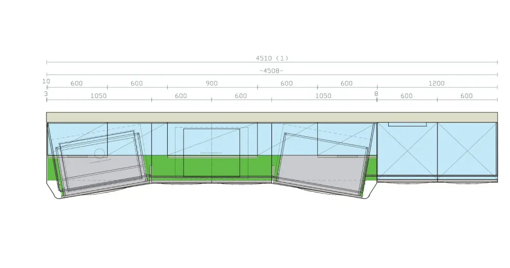 Hot Cucina lineare in nobilitato grigio Paragon a prezzo ribassato Cucine Lineari|Cucine Moderne