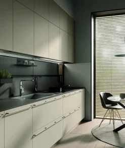 Colombini Casa Cucina lineare in nobilitato modello Quadra compo 07 ad un prezzo riservato- Cucine Lineari|Cucine Moderne