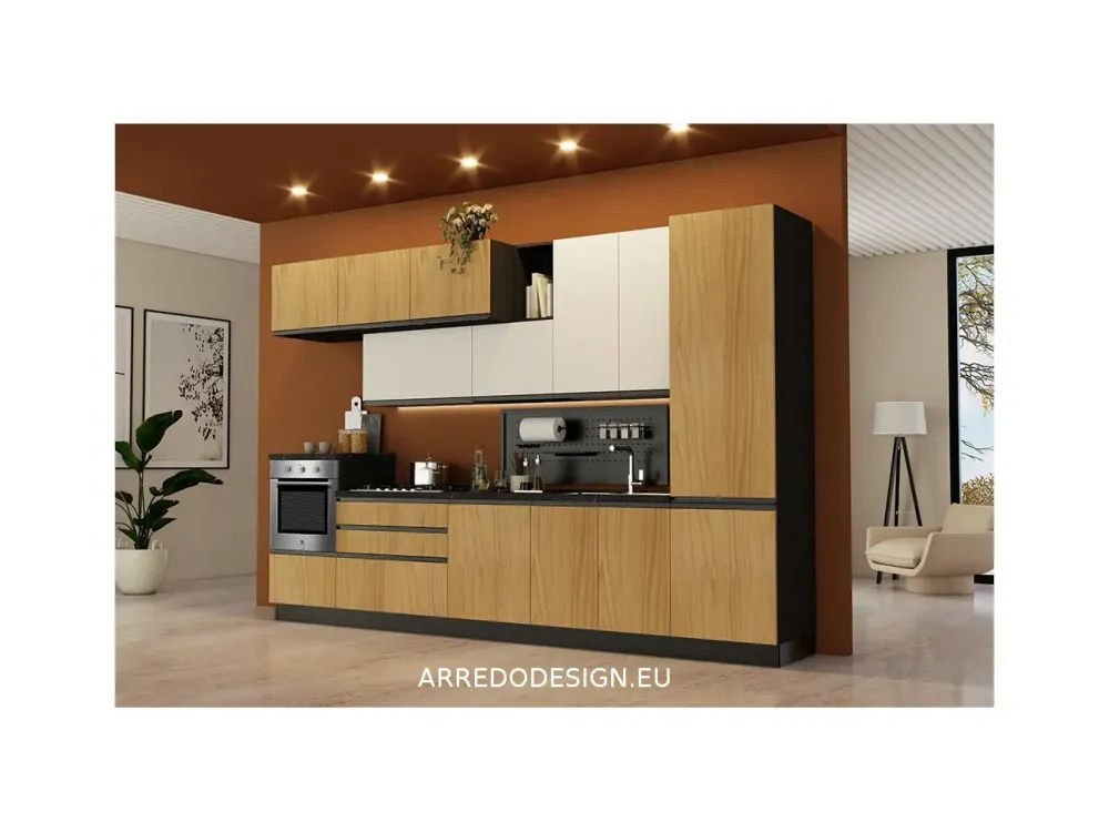 Sale Cucina lineare in nobilitato a prezzo ribassato 50% Cucine Lineari|Cucine Moderne