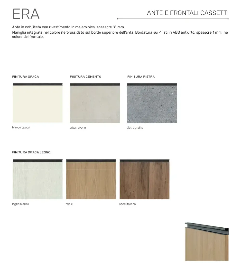 Sale Cucina lineare in nobilitato a prezzo ribassato 50% Cucine Lineari|Cucine Moderne