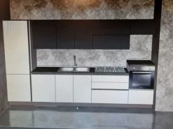 Cucina lineare in polimerico opaco a prezzo ribassato^Mobilturi Clearance