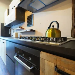 Cucina lineare industriale rovere chiaro Cuicna industrial jupiter moderna   a soli 4990€^Collezione esclusiva New