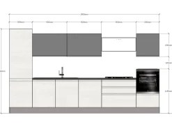 Cucina lineare Jey kitchens con uno sconto del 50%^Creo Clearance