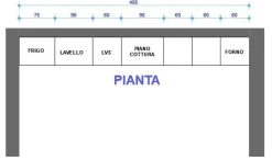 Cucina lineare Line con uno sconto vantaggioso^Astra Clearance