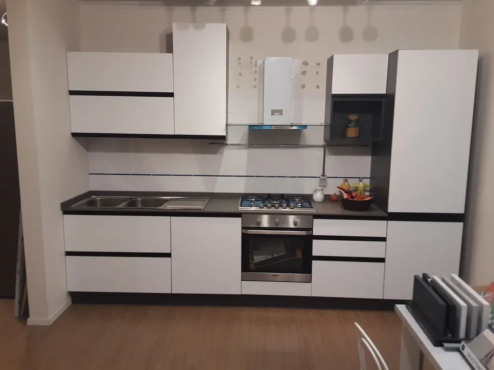 CUCINA lineare Nova SCONTATA 55%^Mobilturi Discount