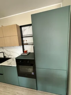 Arredo3 Cucina lineare moderna altri colori Tratto_10- Cucine Lineari|Cucine Moderne