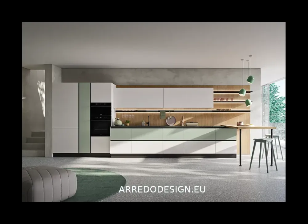 Ar-Due Cucina lineare moderna altri colori Easy a soli 6350 Euro- Cucine Lineari|Cucine Moderne