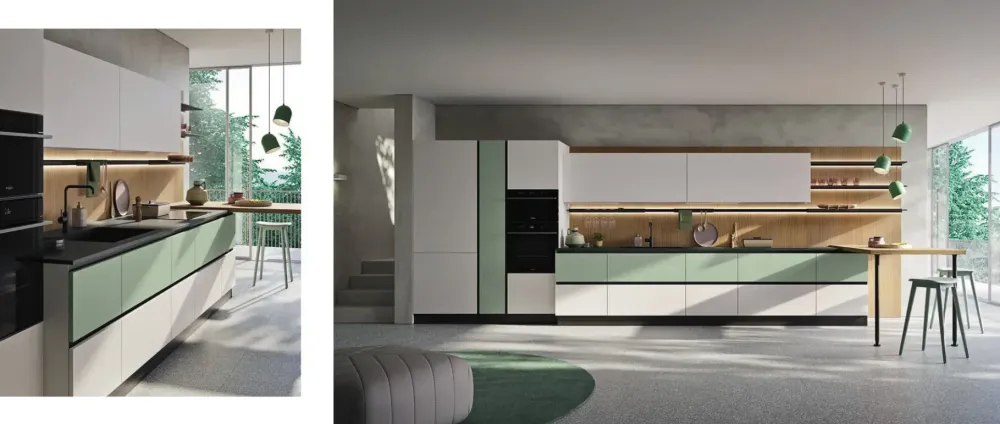 Ar-Due Cucina lineare moderna altri colori Easy a soli 6350 Euro- Cucine Lineari|Cucine Moderne