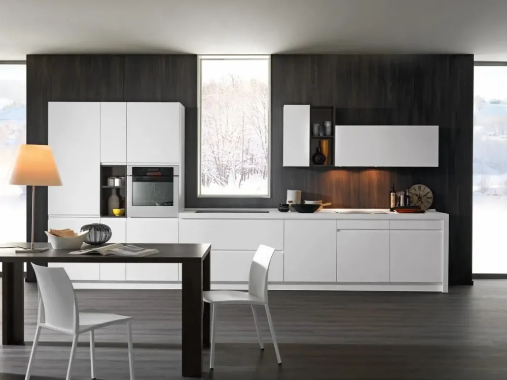 Cucine Store Cucina lineare moderna Betti a prezzo scontato- Cucine Lineari|Cucine Moderne