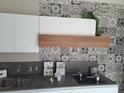 Cucina lineare moderna bianca Infinity a soli 7835 Euro^Stosa New