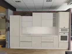 Cucina lineare moderna bianca Time  a soli 7800€^Collezione esclusiva Best