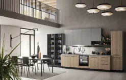 Cucina lineare moderna Cucina mod.sky in laminato di ar.tre cucine in promo-sconto 40% a prezzo ribassato^Ar-Tre Best