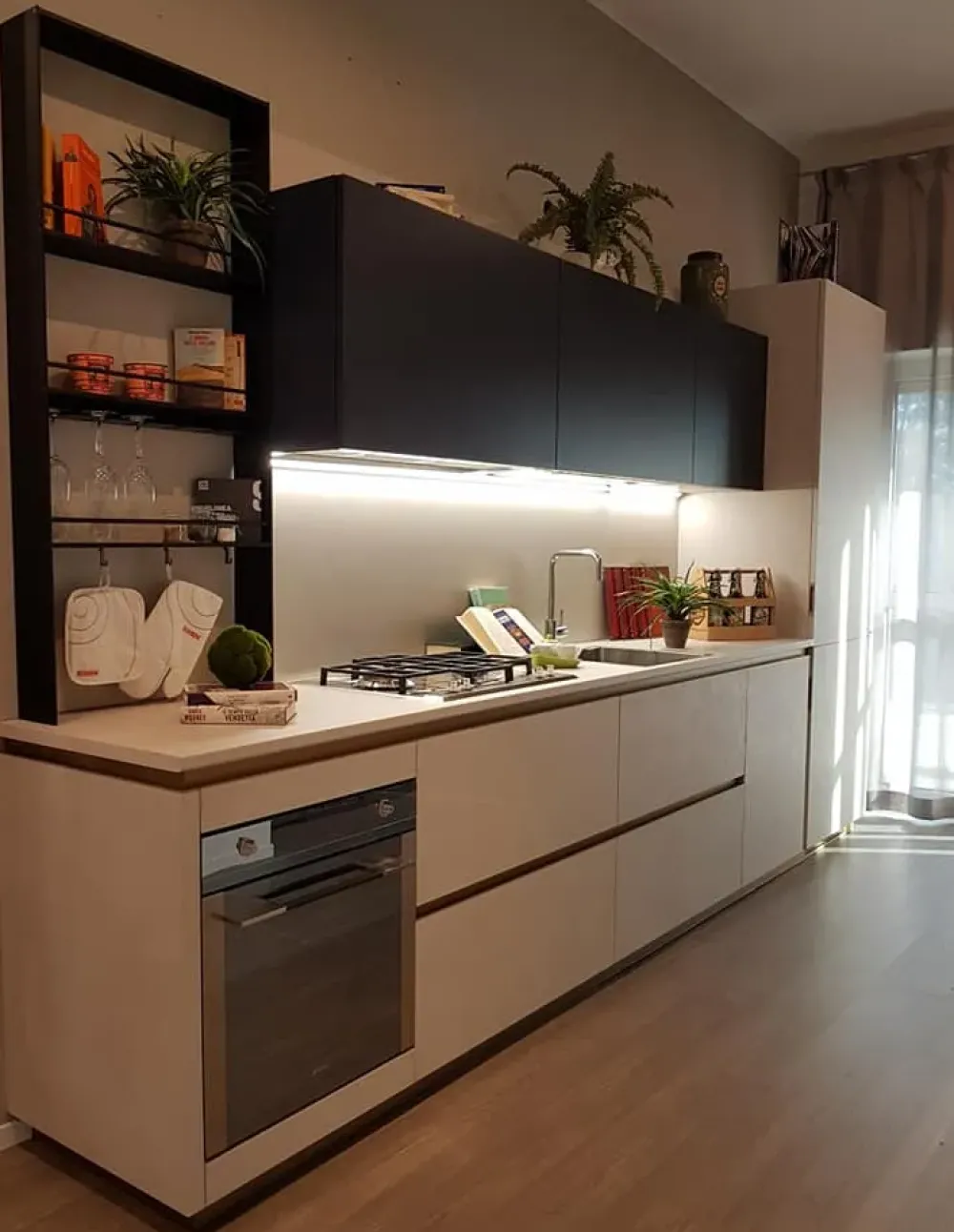 Cucina lineare moderna De linea a prezzo scontato^Scavolini New