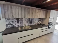 Clearance Cucina lineare moderna grigia Ar Cucine Lineari|Cucine Moderne