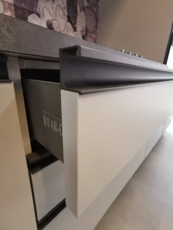 Clearance Cucina lineare moderna grigia Ar Cucine Lineari|Cucine Moderne