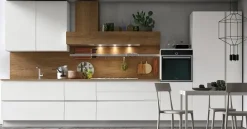 Outlet Cucina lineare moderna Infinity a prezzo ribassato Cucine Lineari|Cucine Moderne