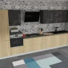 Cucina lineare moderna Jey kitchens a prezzo ribassato^Creo Online