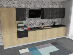 Cucina lineare moderna Jey kitchens a prezzo ribassato^Creo Online