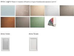 Cucina lineare moderna Modello gioia a prezzo ribassato^Mobilificio Bellutti