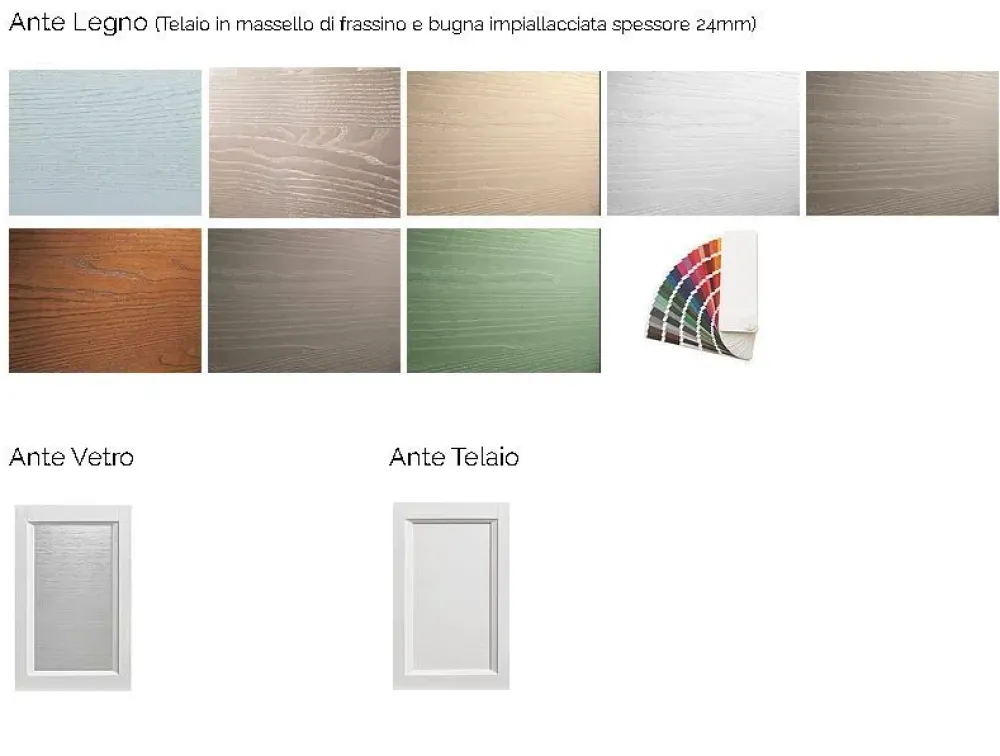 Cucina lineare moderna Modello gioia a prezzo ribassato^Mobilificio Bellutti