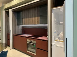 Scavolini Cucina lineare moderna rossa Boxlife- Cucine Lineari|Cucine Moderne