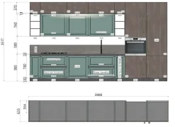 CUCINA lineare Moretti compact Myriad SCONTATA 38%^Moretti Compact Camerette Sale