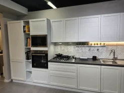 CUCINA lineare Elsa  total white SCONTATA 52%^Net Cucine Hot