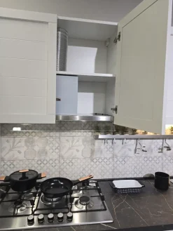 CUCINA lineare Elsa  total white SCONTATA 52%^Net Cucine Hot