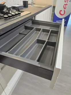 CUCINA lineare Elsa  total white SCONTATA 52%^Net Cucine Hot