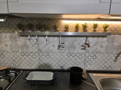 CUCINA lineare Elsa  total white SCONTATA 52%^Net Cucine Hot