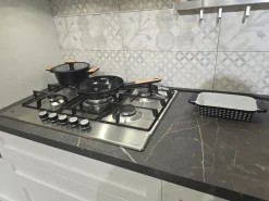 CUCINA lineare Elsa  total white SCONTATA 52%^Net Cucine Hot