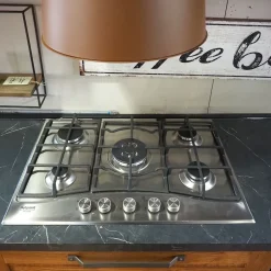 CUCINA lineare Cucina moderna vintage alta legno SCONTATA 59%^Outlet Etnico Discount