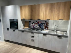 CUCINA lineare Cucina modello sax SCONTATA 38%^Scavolini Sale