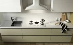 CUCINA lineare Seta laccata  SCONTATA^Essebi New