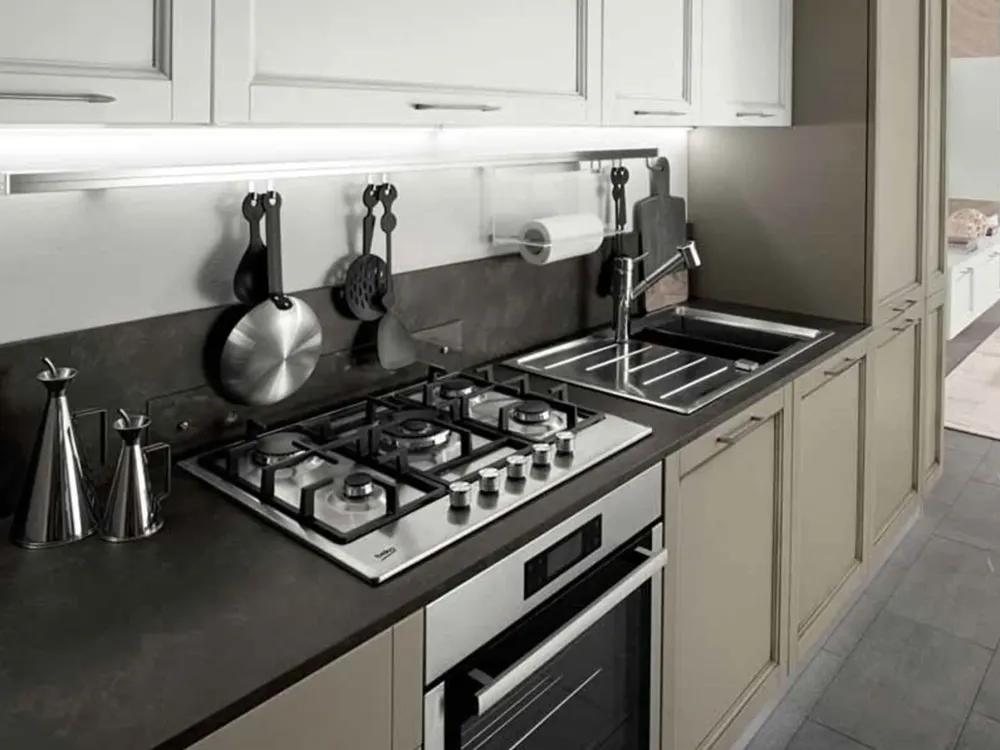 Online Cucina lineare Sinfonia 05 con un ribasso vantaggioso Cucine Lineari