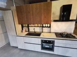 Arrex Cucina Loft xl moderna bianca lineare scontata 42%- Cucine Lineari|Cucine Moderne