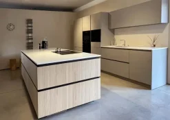 Valdesign Cucina Logica moderna grigia con isola scontata 55%- Cucine Ad Isola|Cucine Moderne