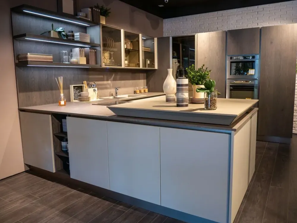 Lube Cucine CUCINA Clover PREZZO OUTLET scontata 56%- Cucine Ad Angolo|Cucine Design