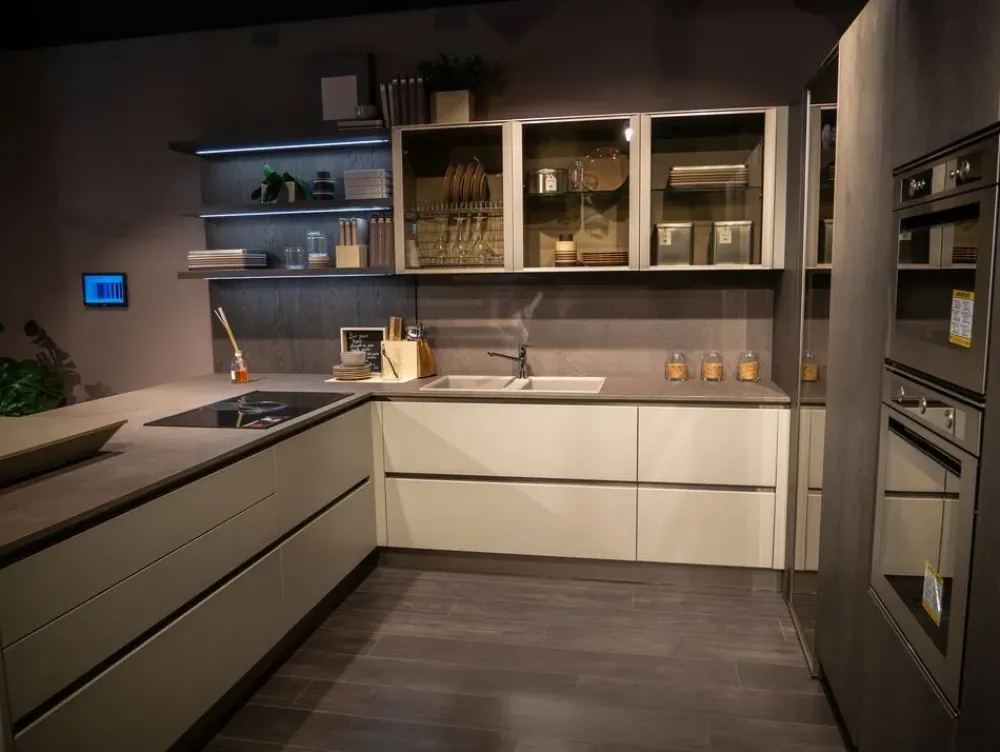 Lube Cucine CUCINA Clover PREZZO OUTLET scontata 56%- Cucine Ad Angolo|Cucine Design