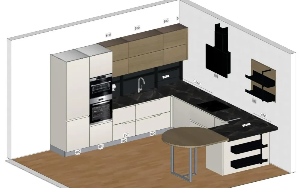 Discount CUCINA Luna PREZZO OUTLET scontata 51% Cucine Con Penisola|Cucine Moderne