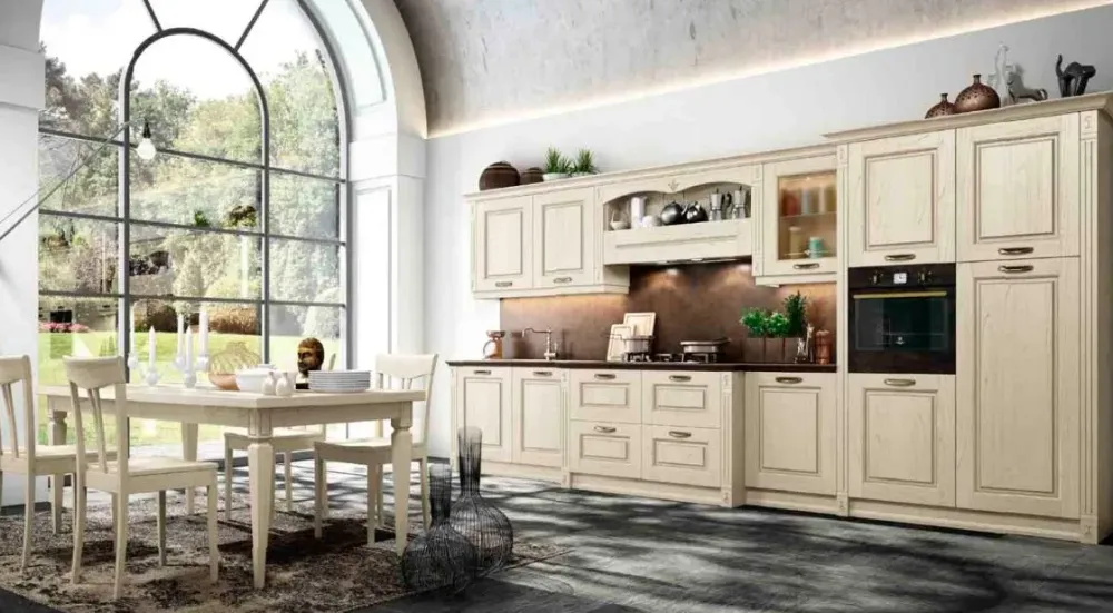 Arredo3 Cucina magnolia classica lineare Verona 4 a soli 7400 Euro- Cucine Lineari