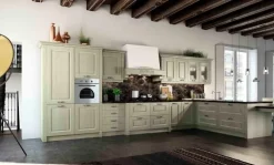 Arredo3 Cucina magnolia classica ad angolo Verona 3 in offerta- Cucine Ad Angolo