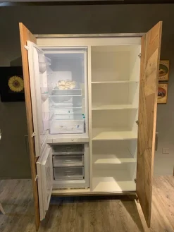 Cucina classica ad angolo bianca in legno Lab 40^Marchi Cucine New