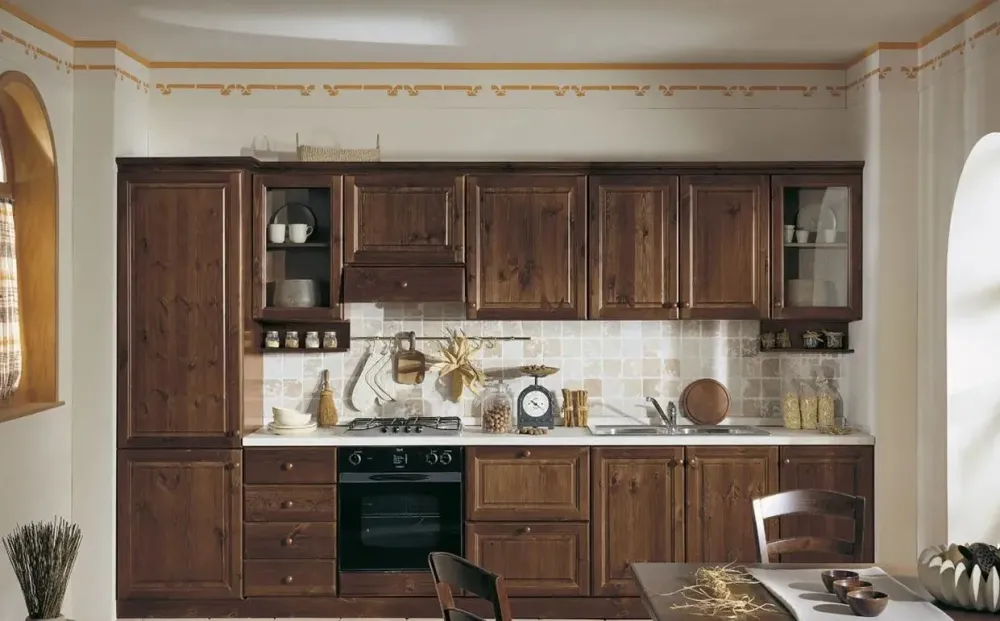 Cucina Cucina in pino massello completa di elettrodomestici OFFERTA OUTLET sconto 46%^Md work