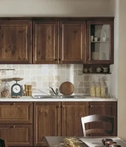 Cucina Cucina in pino massello completa di elettrodomestici OFFERTA OUTLET sconto 46%^Md work